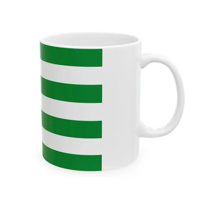 Bandera de Alvarado Costa Rica (Costa Rica) White Coffee Mug - Go Mug Yourself