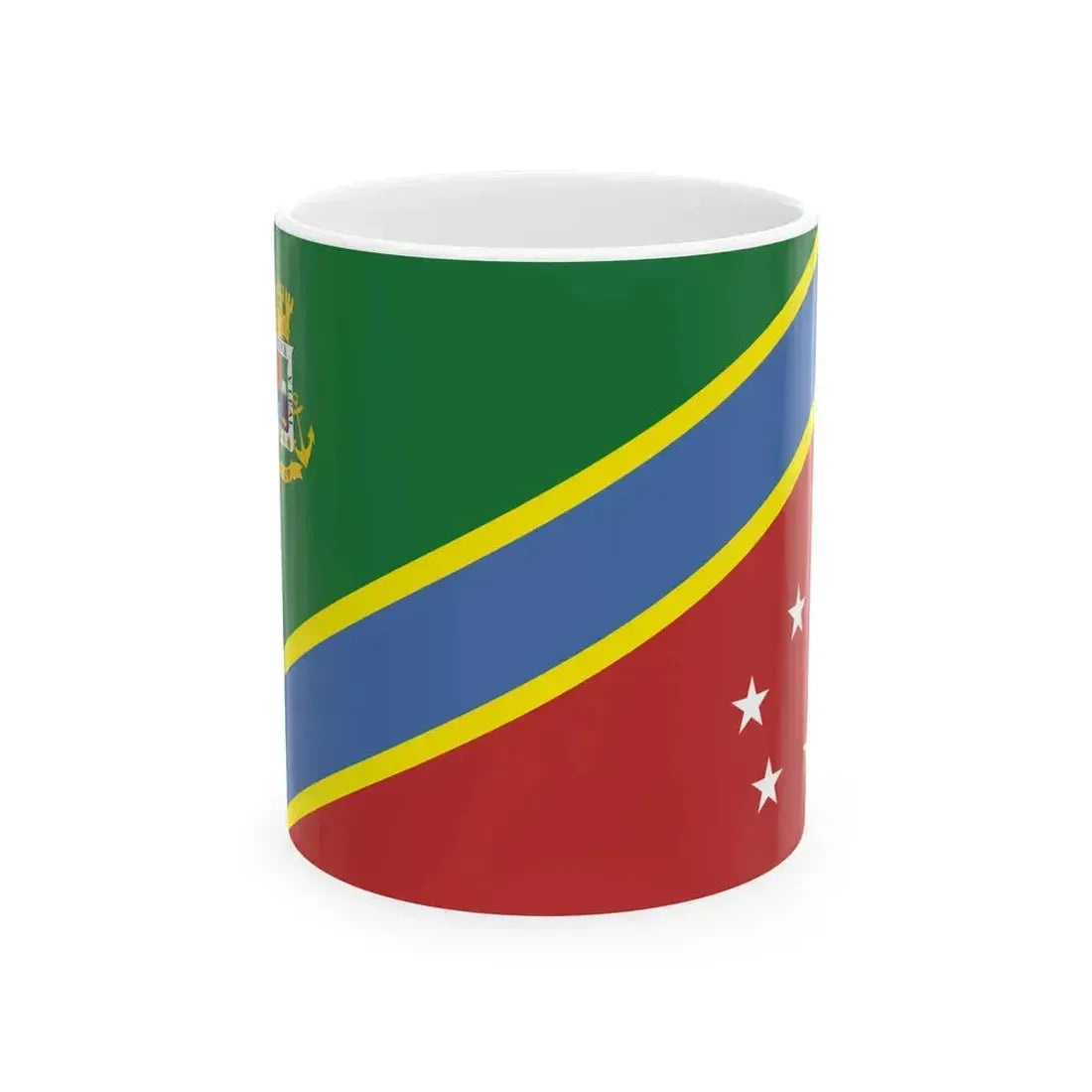 Bandera de Ancud (Chile) White Coffee Mug 11oz - Go Mug Yourself