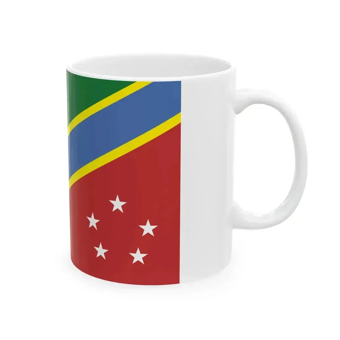 Bandera de Ancud (Chile) White Coffee Mug - Go Mug Yourself