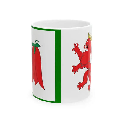 Bandera de Arauco (Chile) White Coffee Mug 11oz - Go Mug Yourself