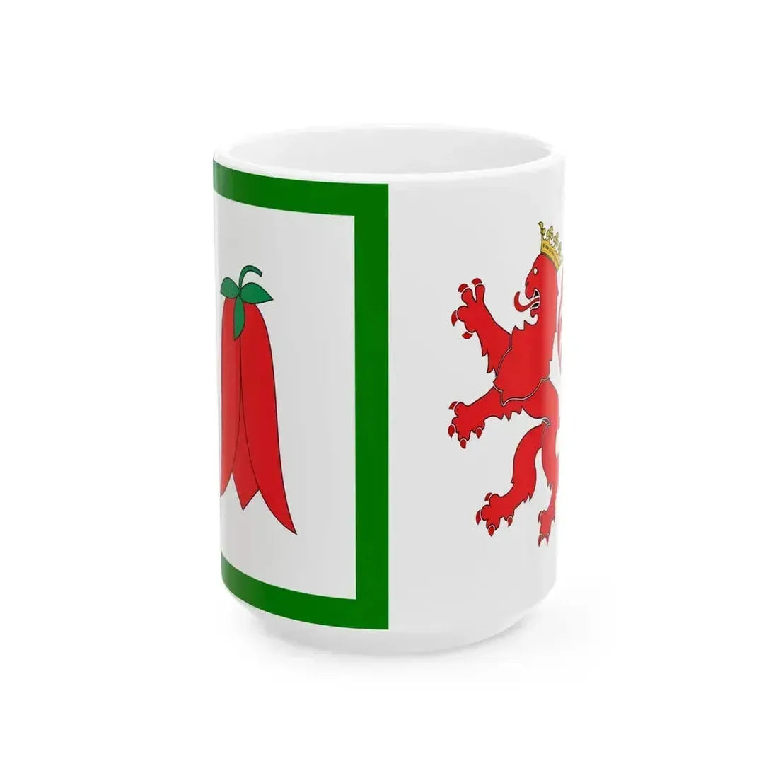 Bandera de Arauco (Chile) White Coffee Mug 15oz - Go Mug Yourself