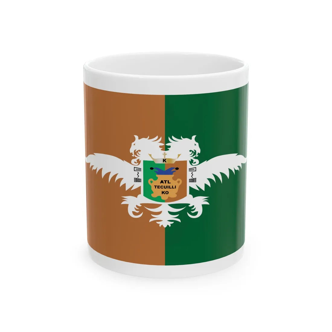 Bandera de Atotonilco el Alto (Mexico) White Coffee Mug 11oz - Go Mug Yourself