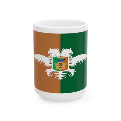 Bandera de Atotonilco el Alto (Mexico) White Coffee Mug 15oz - Go Mug Yourself