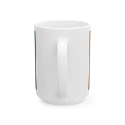 Bandera de Atotonilco el Alto (Mexico) White Coffee Mug - Go Mug Yourself