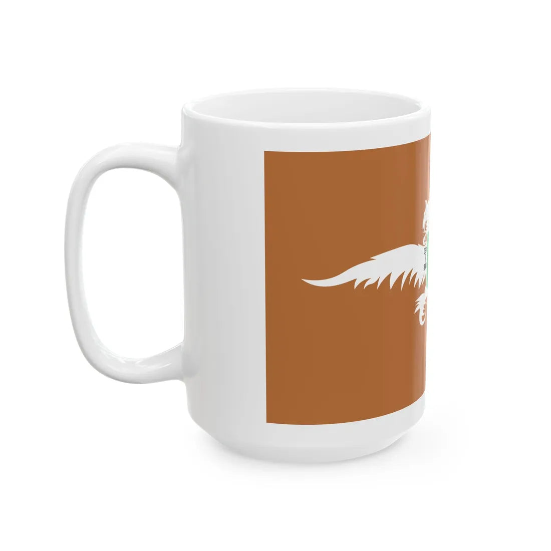 Bandera de Atotonilco el Alto (Mexico) White Coffee Mug - Go Mug Yourself