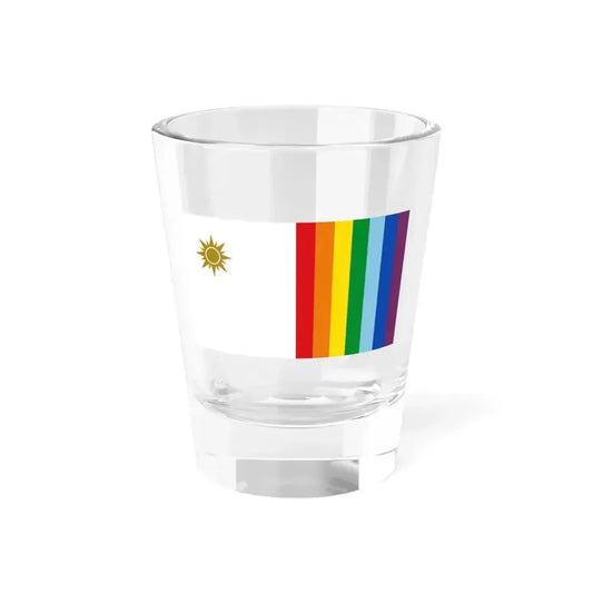 Bandera de Banos del Inca Peru (Peru) Shot Glass 1.5oz 1.5oz - Go Mug Yourself