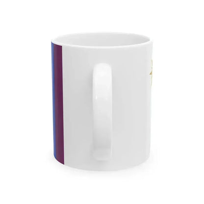 Bandera de Banos del Inca Peru (Peru) White Coffee Mug - Go Mug Yourself