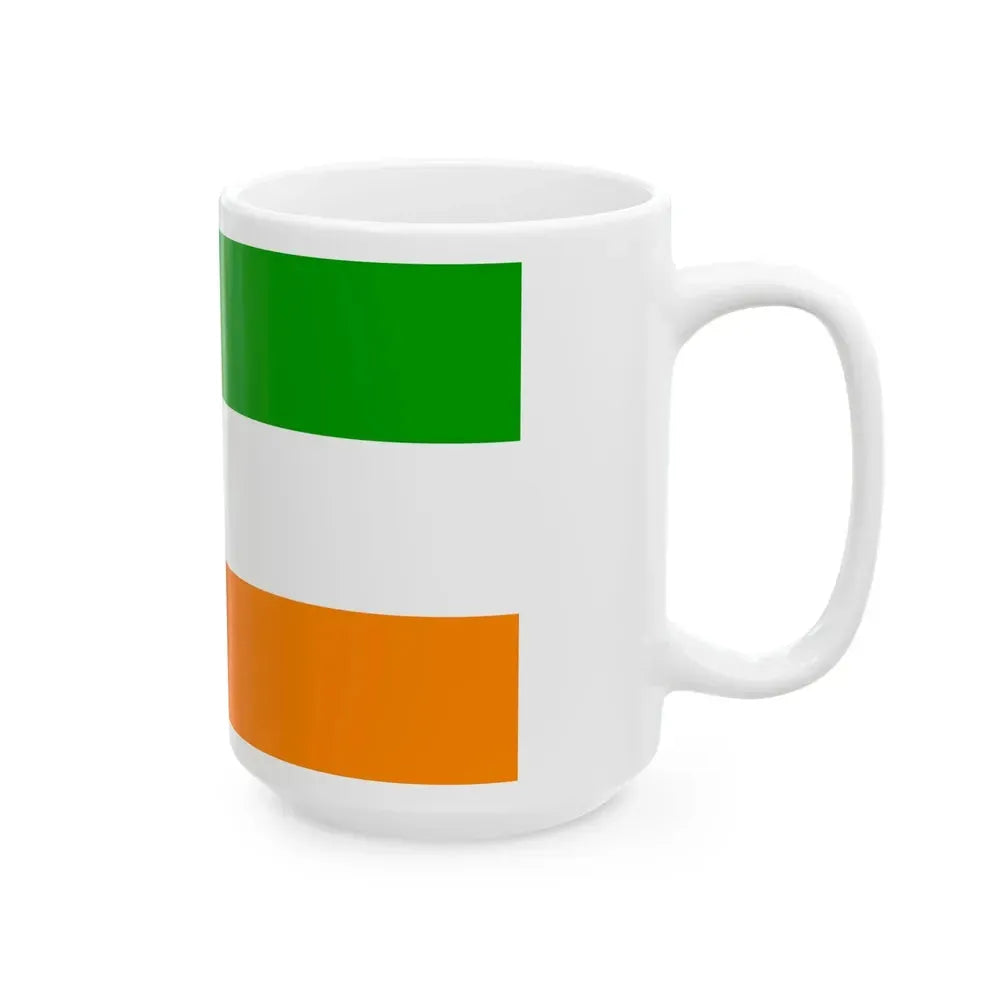 Bandera de Barva Costa Rica (Costa Rica) White Coffee Mug - Go Mug Yourself