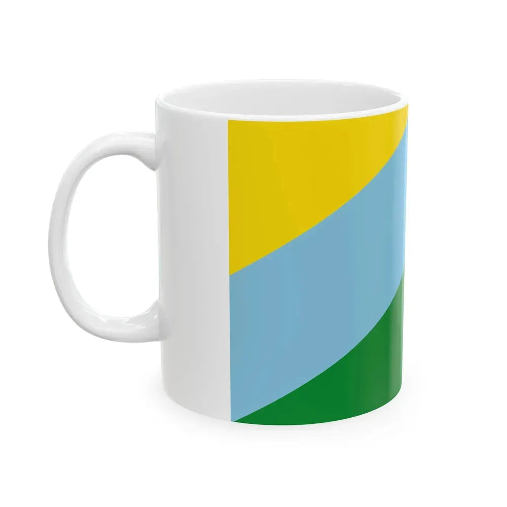 Bandera de Buenos Aires Costa Rica (Costa Rica) White Coffee Mug - Go Mug Yourself