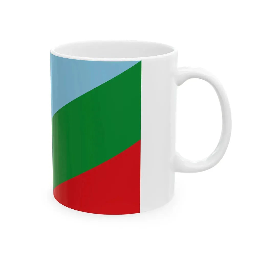 Bandera de Buenos Aires Costa Rica (Costa Rica) White Coffee Mug - Go Mug Yourself