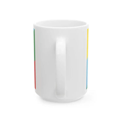 Bandera de Buenos Aires Costa Rica (Costa Rica) White Coffee Mug - Go Mug Yourself