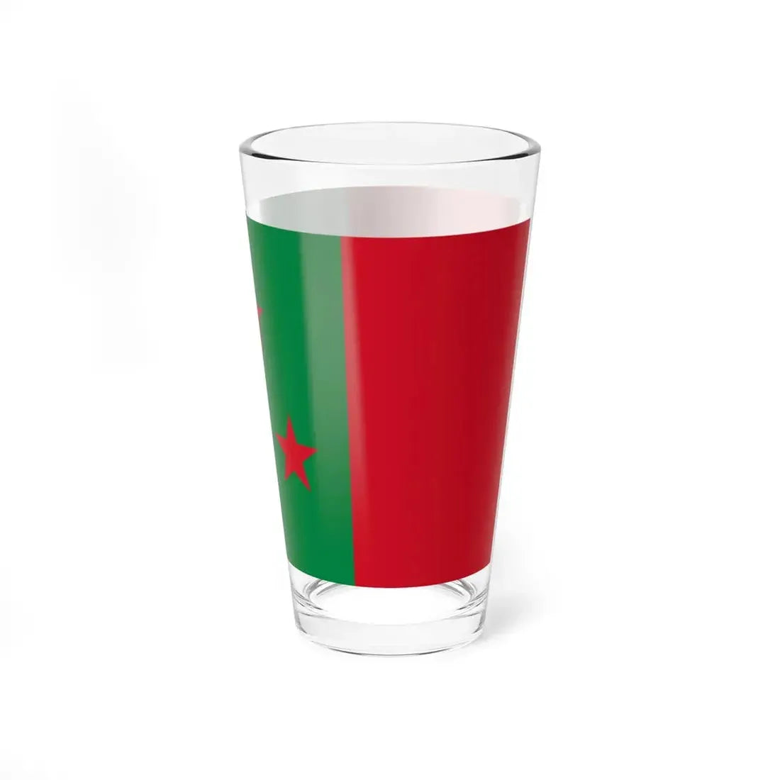 Bandera de Calceta (Ecuador) Pint Glass 16oz - Go Mug Yourself