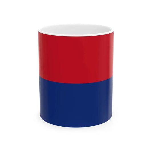 Bandera de Cartago Costa Rica (Costa Rica) White Coffee Mug 11oz - Go Mug Yourself