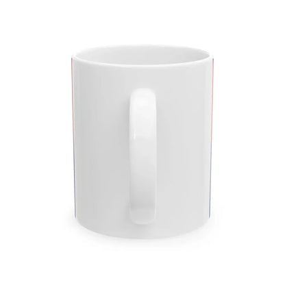 Bandera de Cartago Costa Rica (Costa Rica) White Coffee Mug - Go Mug Yourself
