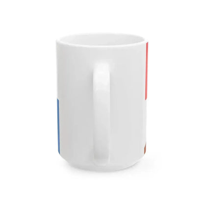 Bandera de Casablanca (Chile) White Coffee Mug - Go Mug Yourself