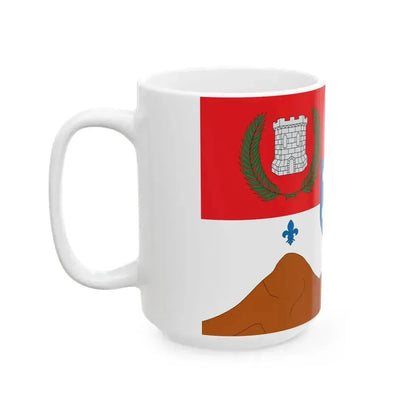 Bandera de Casablanca (Chile) White Coffee Mug - Go Mug Yourself