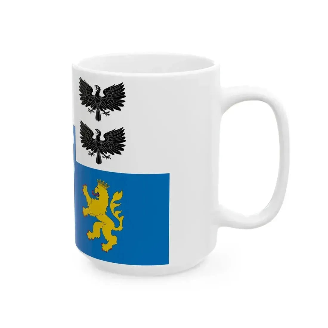 Bandera de Casablanca (Chile) White Coffee Mug - Go Mug Yourself