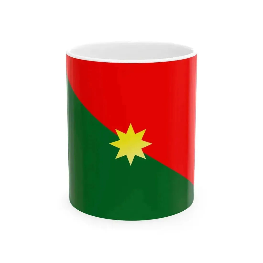 Bandera de Casanare (Colombia) White Coffee Mug 11oz - Go Mug Yourself