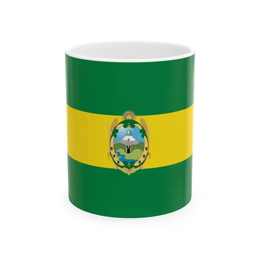 Bandera de Cayambe (Ecuador) White Coffee Mug 11oz - Go Mug Yourself