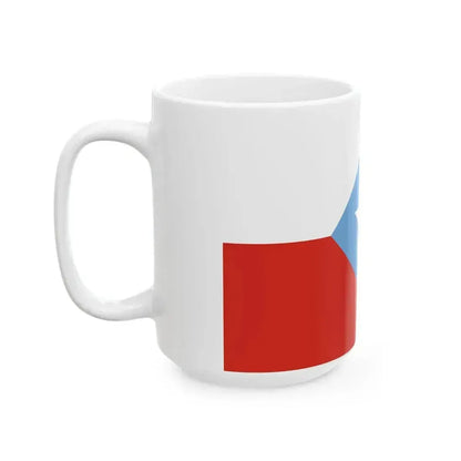 Bandera de Chile Centrada (Chile) White Coffee Mug - Go Mug Yourself