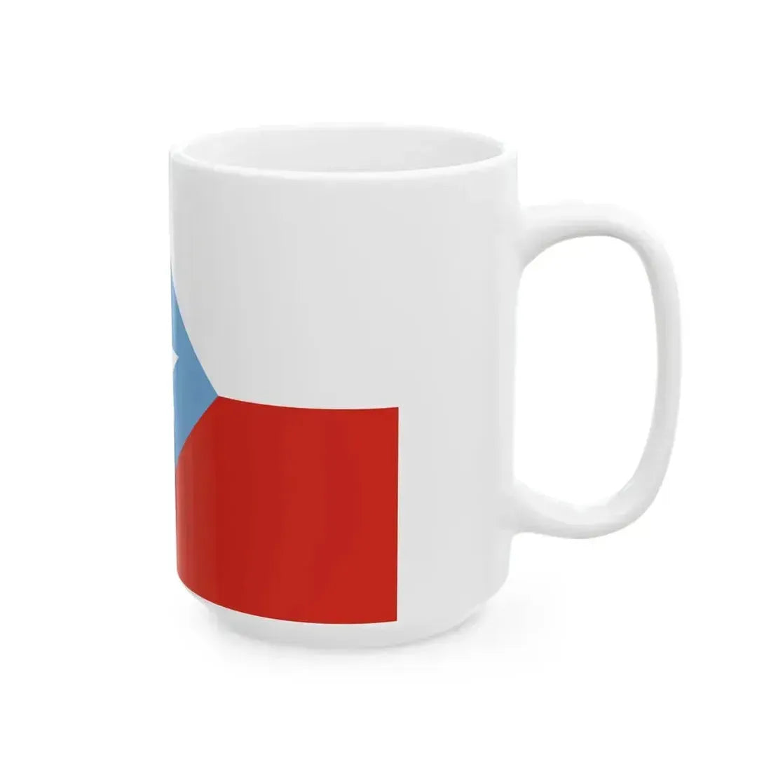 Bandera de Chile Centrada (Chile) White Coffee Mug - Go Mug Yourself