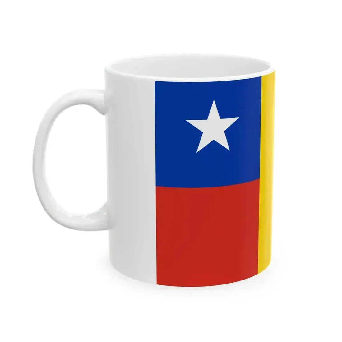 Bandera de Chile Intersexo 2 (Chile) White Coffee Mug - Go Mug Yourself