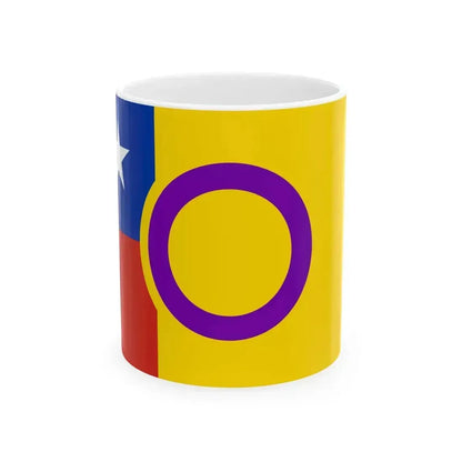 Bandera de Chile Intersexo (Chile) White Coffee Mug 11oz - Go Mug Yourself
