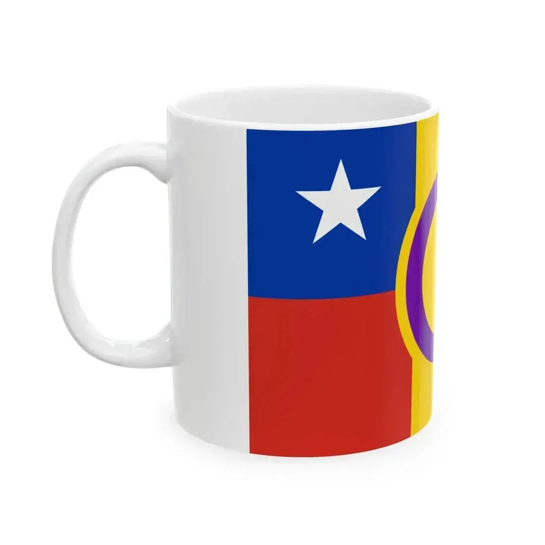 Bandera de Chile Intersexo (Chile) White Coffee Mug - Go Mug Yourself