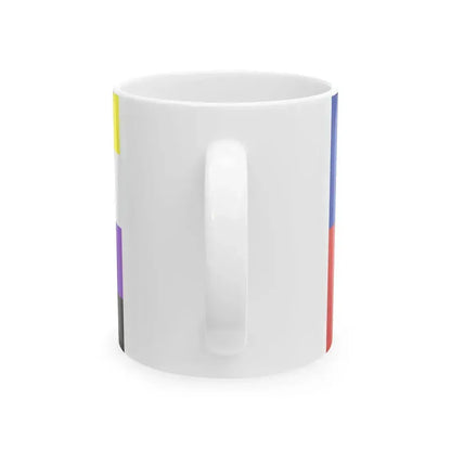 Bandera de Chile No Binarie (Chile) White Coffee Mug - Go Mug Yourself