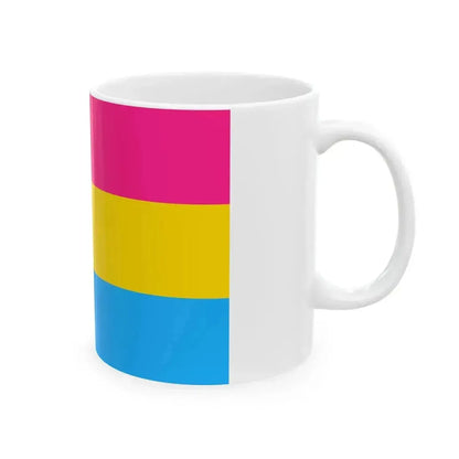 Bandera de Chile Pansexual (Chile) White Coffee Mug - Go Mug Yourself