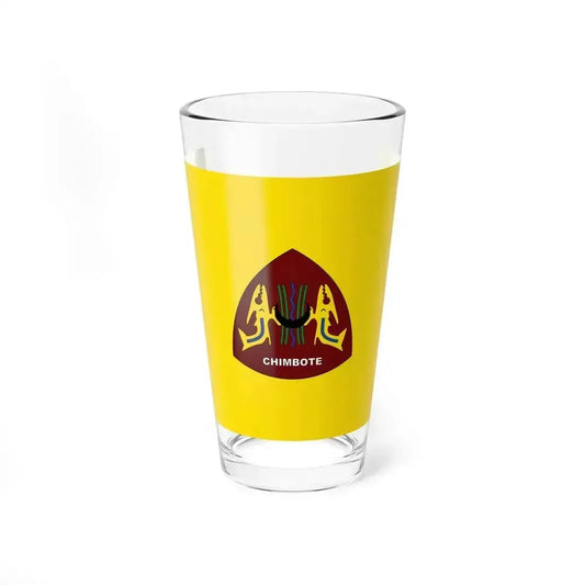 Bandera de Chimbote (Peru) Pint Glass 16oz 16oz - Go Mug Yourself