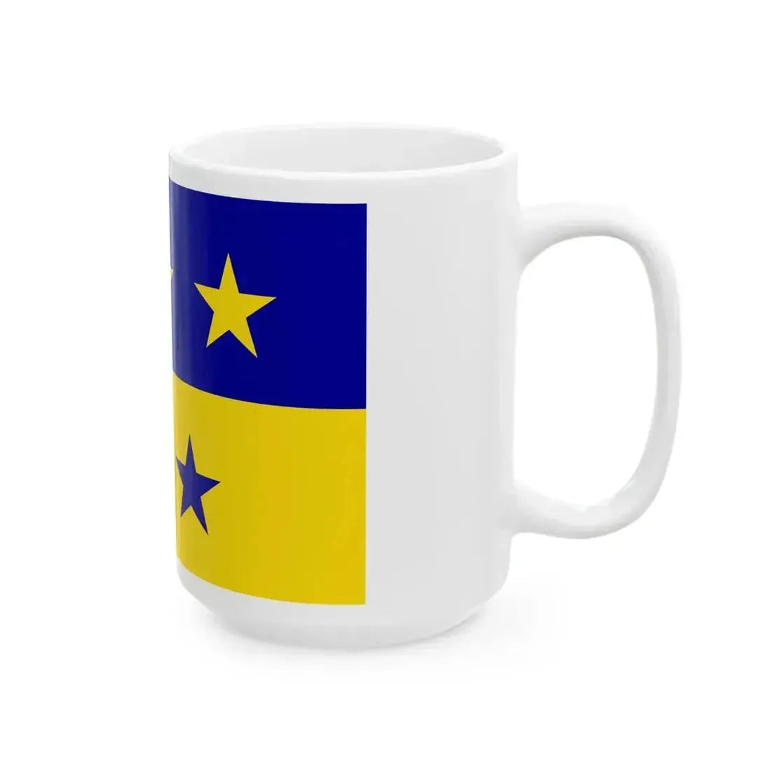 Bandera de Chitre (Panama) White Coffee Mug - Go Mug Yourself