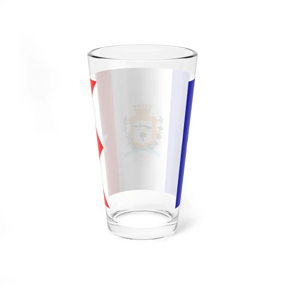 Bandera de Cienfuegos Cuba (Cuba) Pint Glass 16oz - Go Mug Yourself