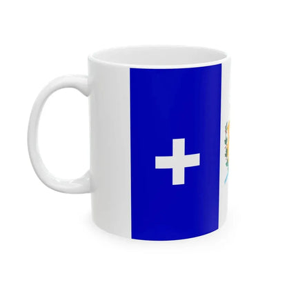 Bandera de Cienfuegos Cuba (Cuba) White Coffee Mug - Go Mug Yourself