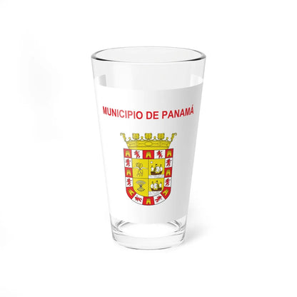 Bandera de Ciudad de Panama (Panama) Pint Glass 16oz 16oz - Go Mug Yourself