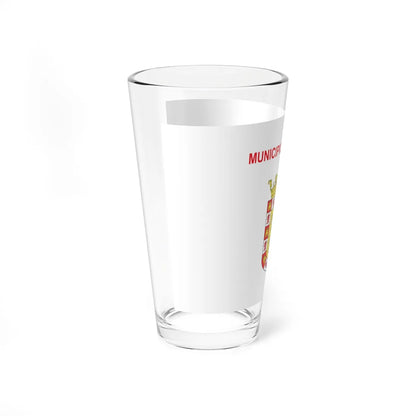 Bandera de Ciudad de Panama (Panama) Pint Glass 16oz - Go Mug Yourself