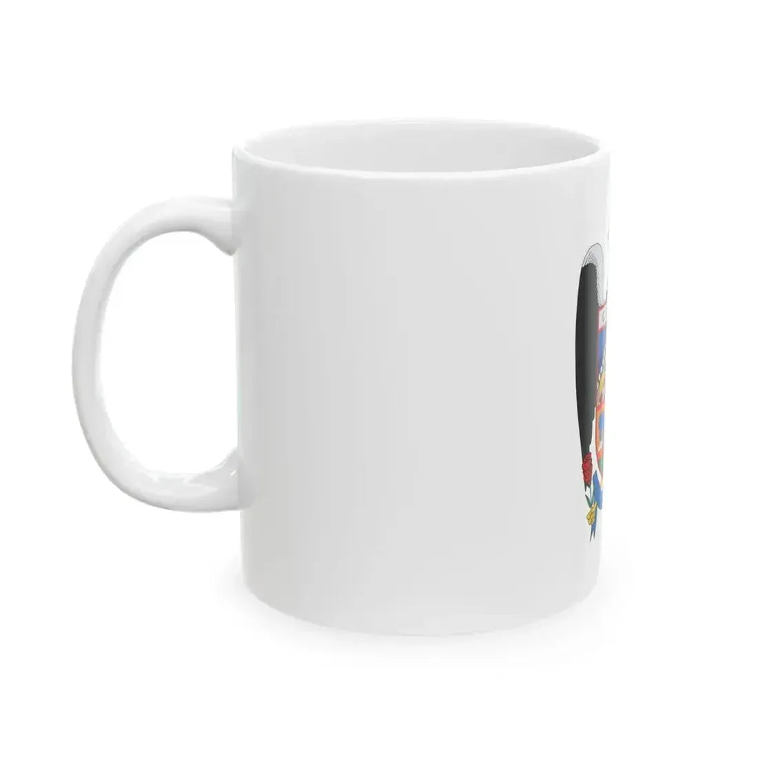 Bandera de Colchane (Chile) White Coffee Mug - Go Mug Yourself