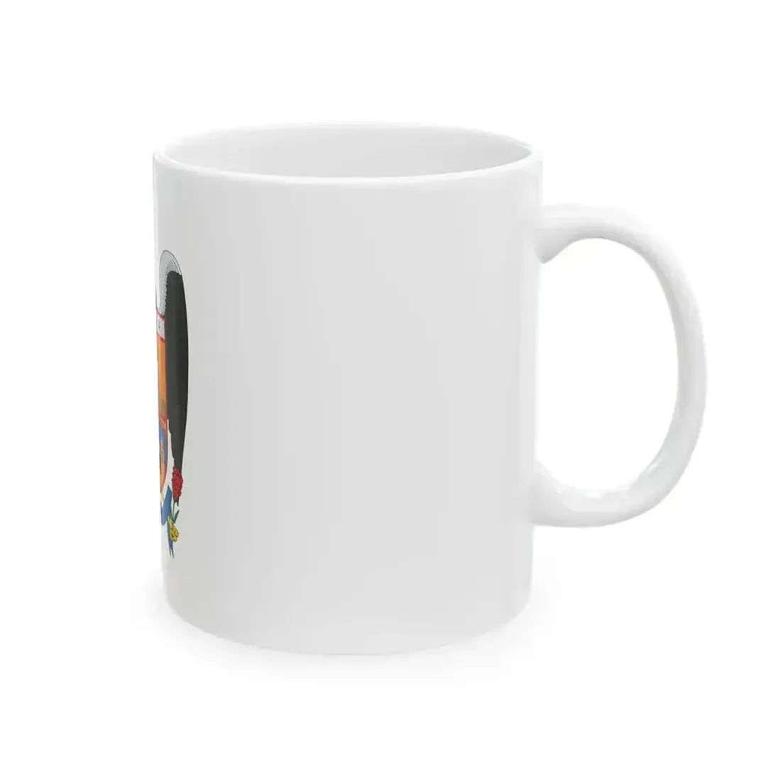 Bandera de Colchane (Chile) White Coffee Mug - Go Mug Yourself