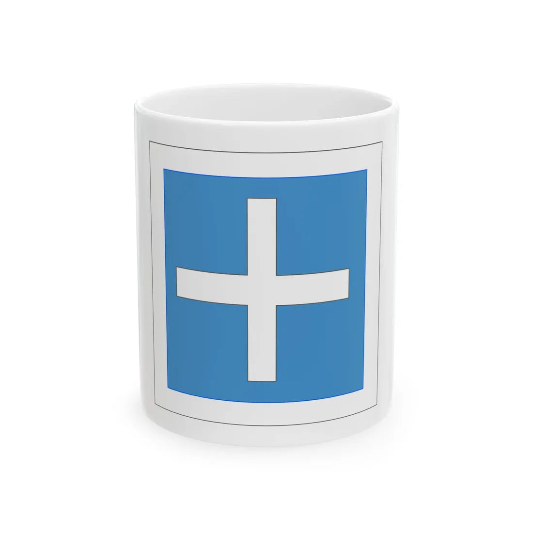 Bandera de Comercio del Supremo Gobierno Mexicano (Mexico) White Coffee Mug 11oz - Go Mug Yourself