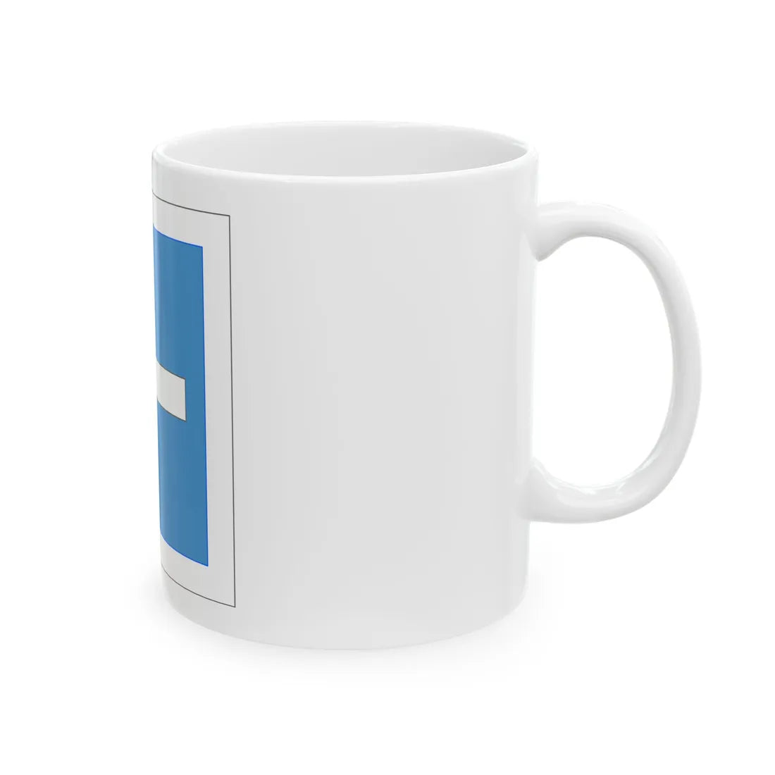 Bandera de Comercio del Supremo Gobierno Mexicano (Mexico) White Coffee Mug - Go Mug Yourself