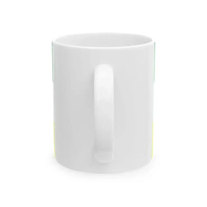 Bandera de Conhello La Pampa (Argentina) White Coffee Mug - Go Mug Yourself