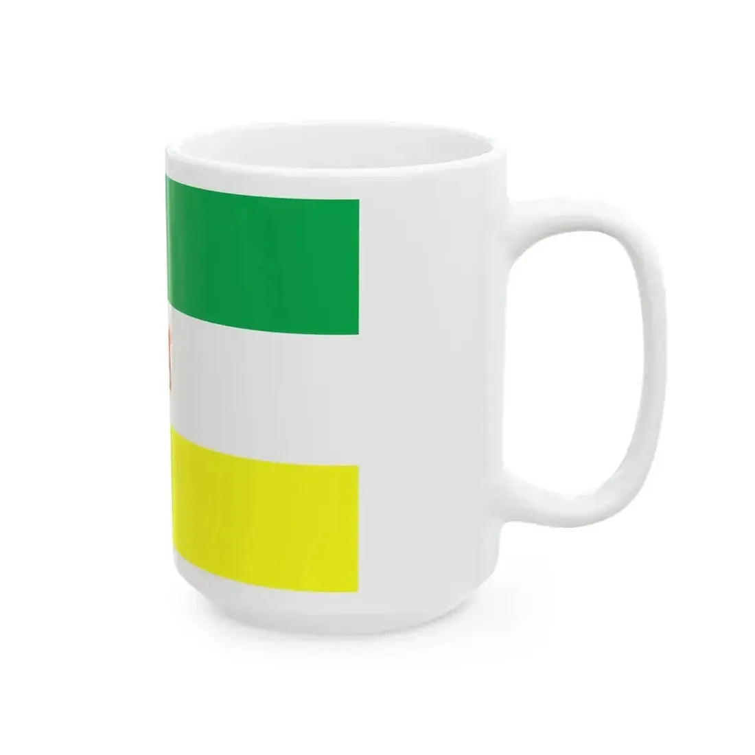 Bandera de Conhello La Pampa (Argentina) White Coffee Mug - Go Mug Yourself