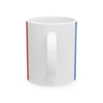 Bandera de Coronda Santa Fe (Argentina) White Coffee Mug - Go Mug Yourself