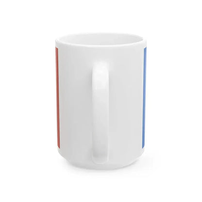 Bandera de Coronda Santa Fe (Argentina) White Coffee Mug - Go Mug Yourself