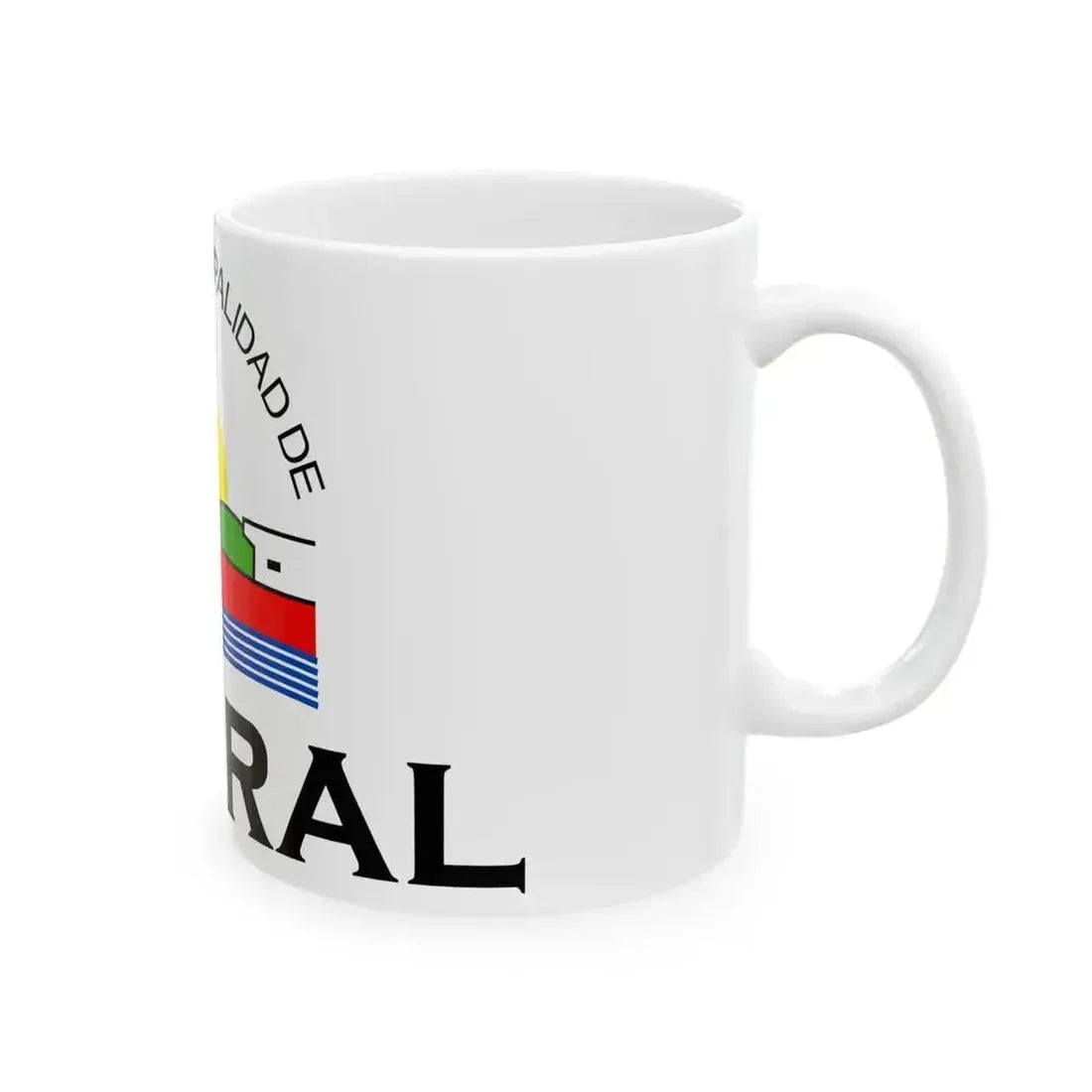 Bandera de Corral Chile (Chile) White Coffee Mug - Go Mug Yourself
