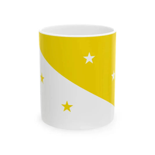 Bandera de Corredores Costa Rica (Costa Rica) White Coffee Mug 11oz - Go Mug Yourself