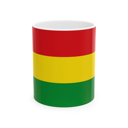 Bandera de Coto Brus (Costa Rica) White Coffee Mug-11oz-Go Mug Yourself