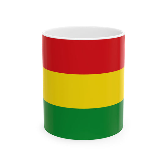 Bandera de Coto Brus (Costa Rica) White Coffee Mug-11oz-Go Mug Yourself