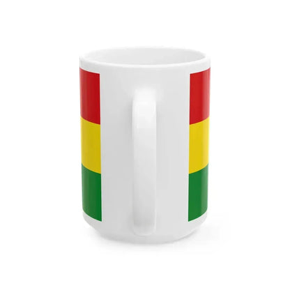 Bandera de Coto Brus (Costa Rica) White Coffee Mug - Go Mug Yourself