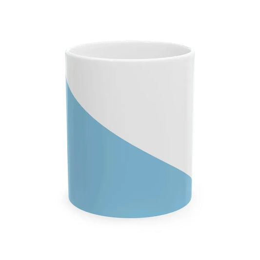 Bandera de Curridabat (Costa Rica) White Coffee Mug 11oz - Go Mug Yourself